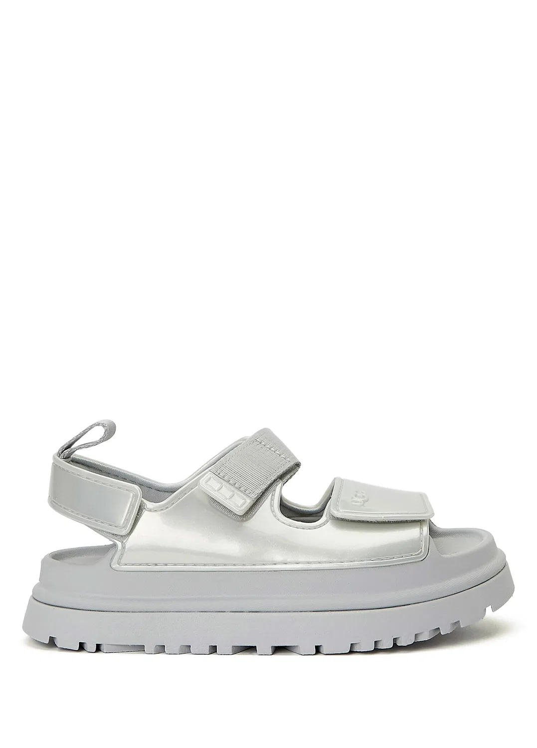 Сандалии детские Ugg Goldenglow Glossy Sparkle Silver, Silver