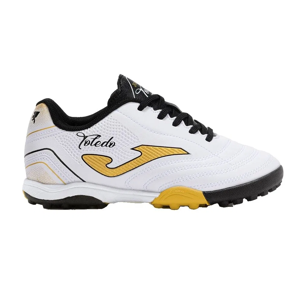 Детские бутсы футбольные Toledo Joma, White