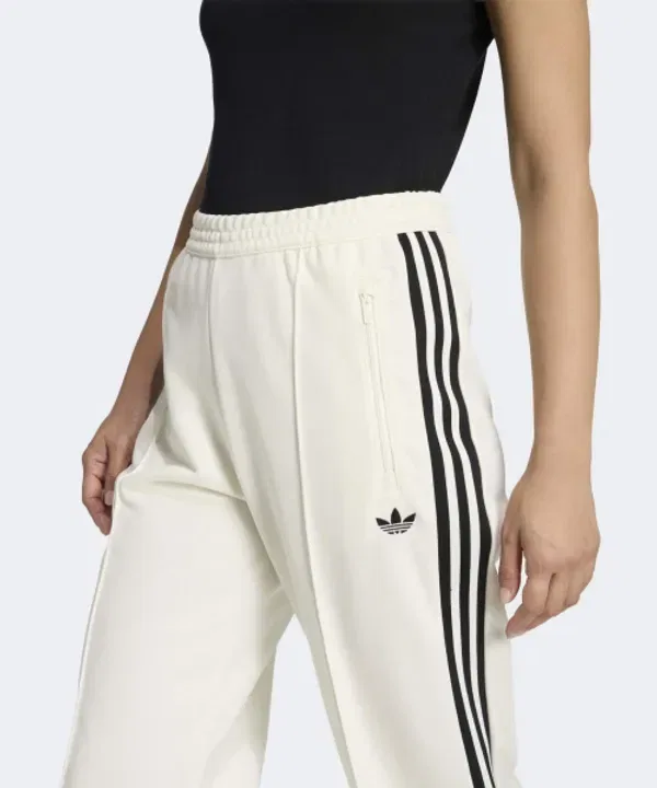 Тренировочные брюки классические Adidas, белый, черный — фото 3