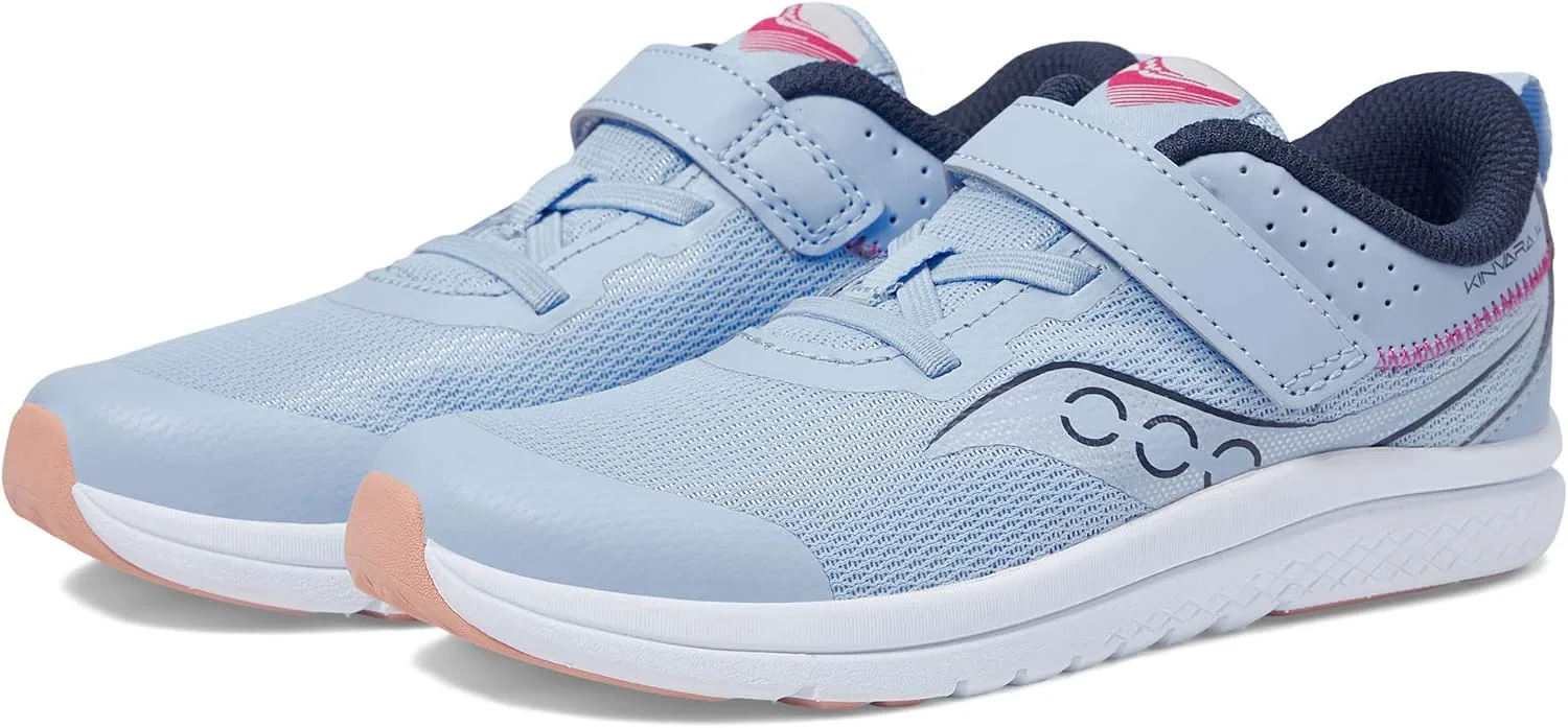 Детские кроссовки для девочек Kinvara 14 Alternative Closure Jr Saucony, Light Blue — фото 4