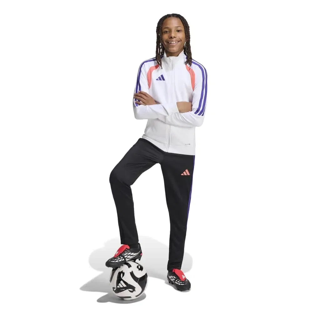 Детская тренировочная куртка Tiro 26 League Training Adidas, White — фото 4