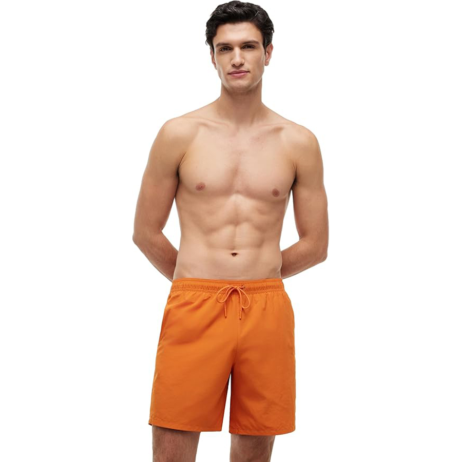 Плавательные шорты Tommy Hilfiger 7" with Drawstring Quick Dry, оранжевый