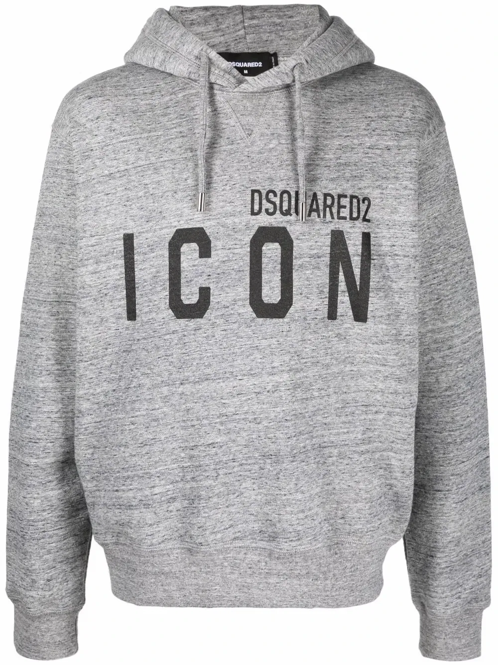 Худи с логотипом Dsquared2, серый