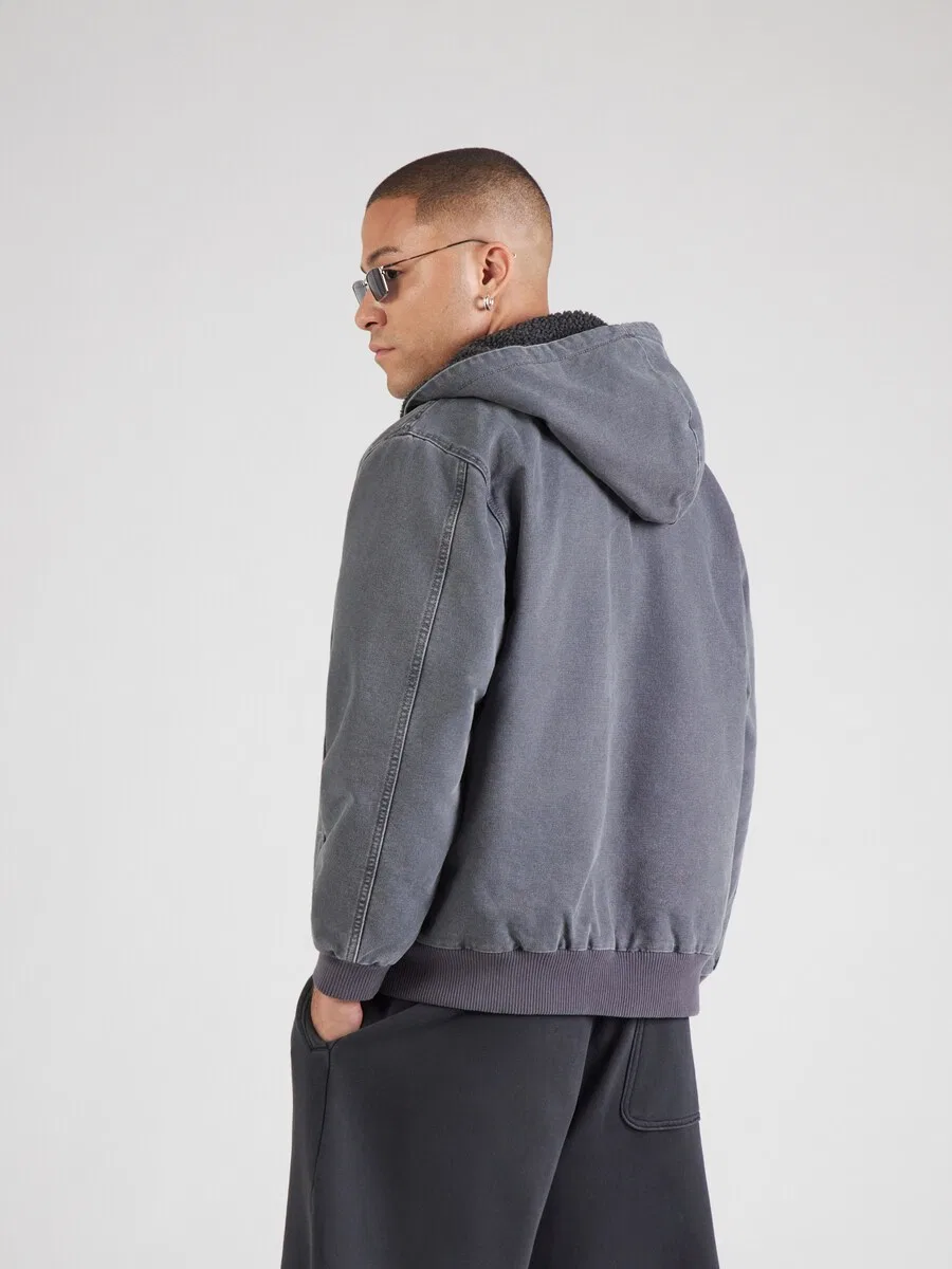 Куртка LEVI'S Between-Season 'POTRERO' из серого денима — фото 4
