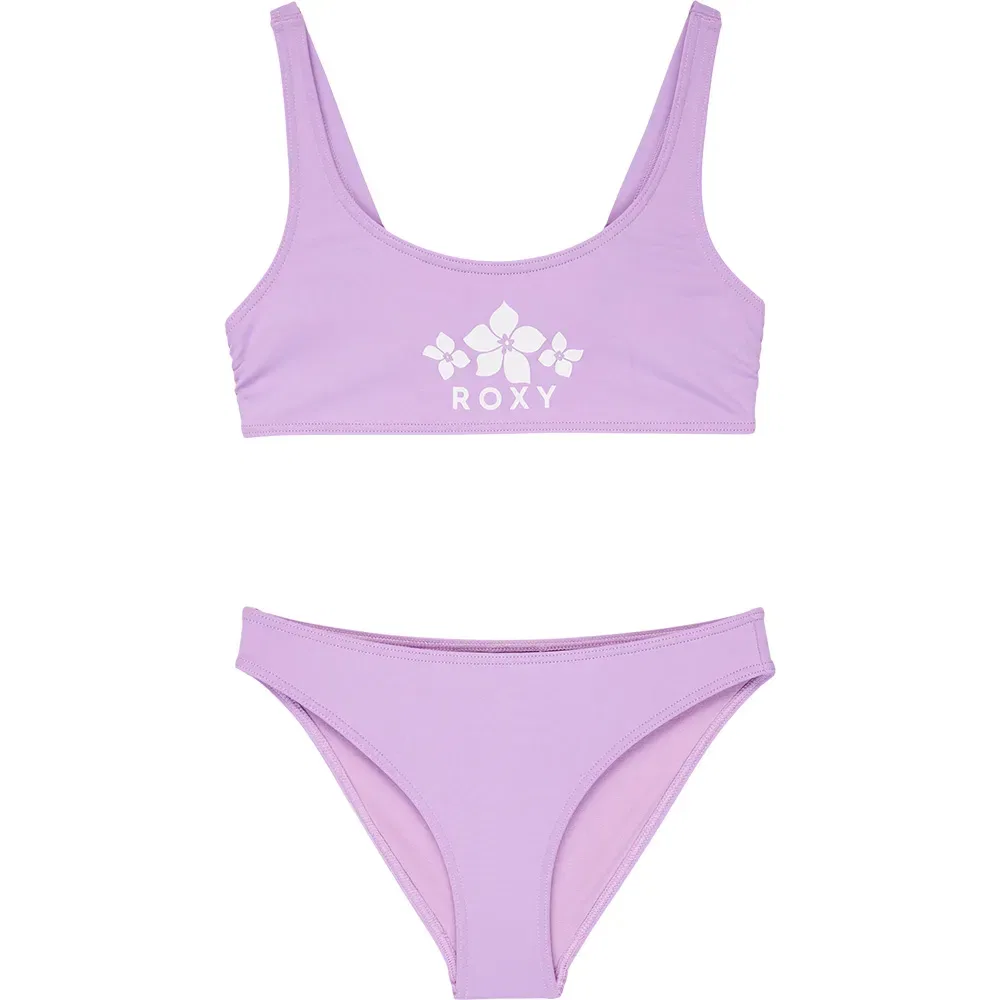 Бикини Roxy Solid Active Rg Bralette, фиолетовый
