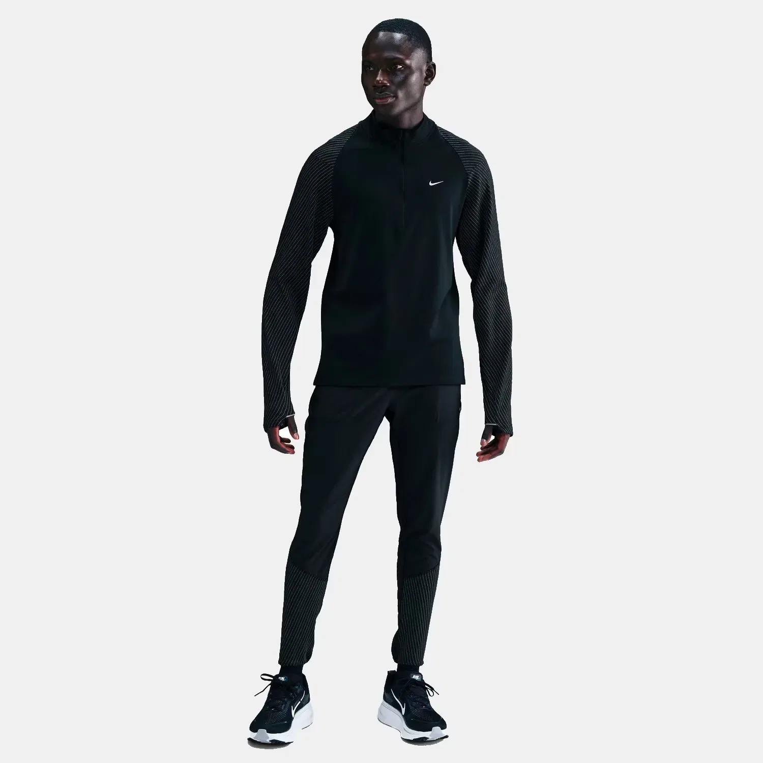 Мужская футболка с длинным рукавом Nike, Negro — фото 4