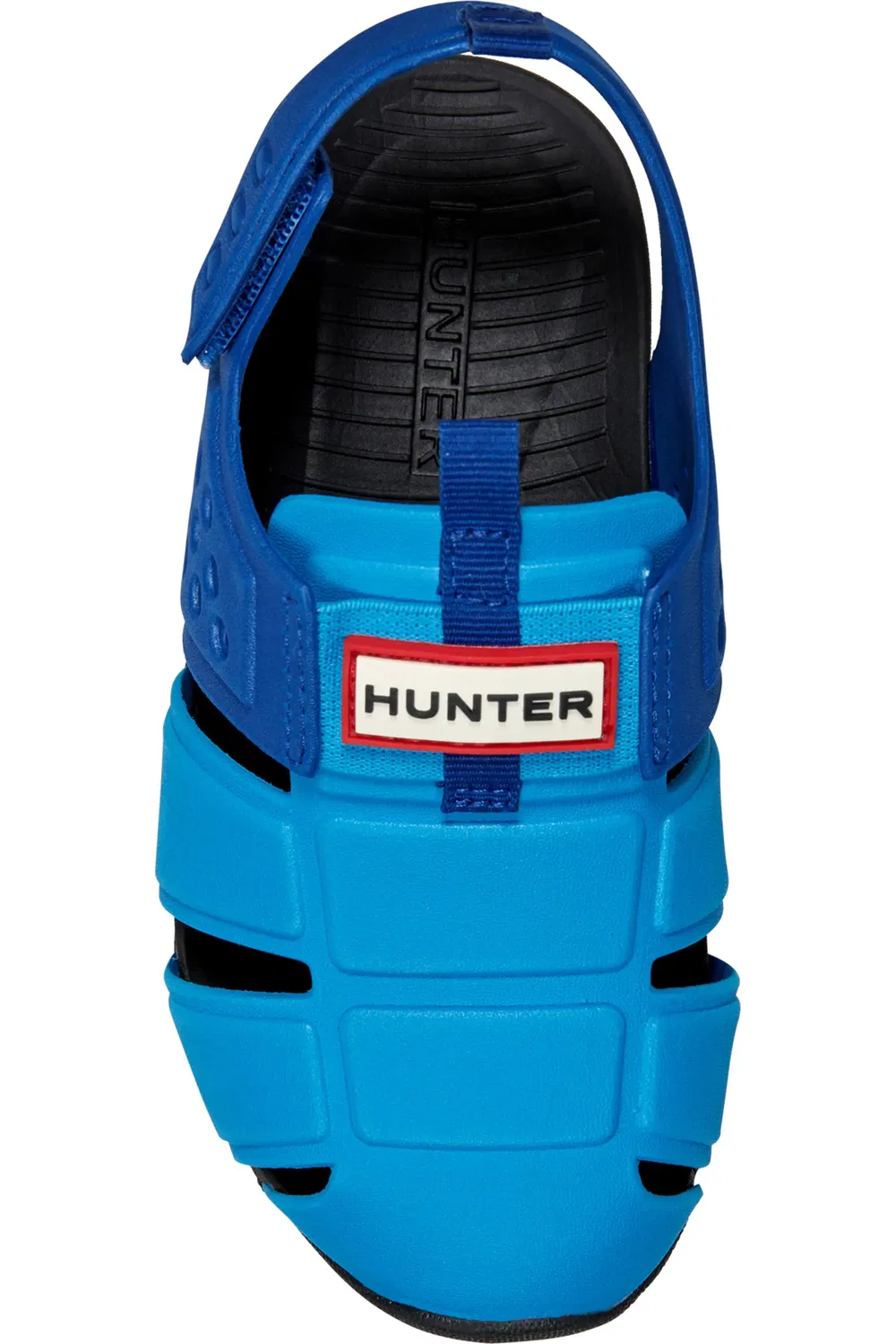 Детские сандалии-сланцы на плоской подошве Edosa Hunter, Medium Blue — фото 3