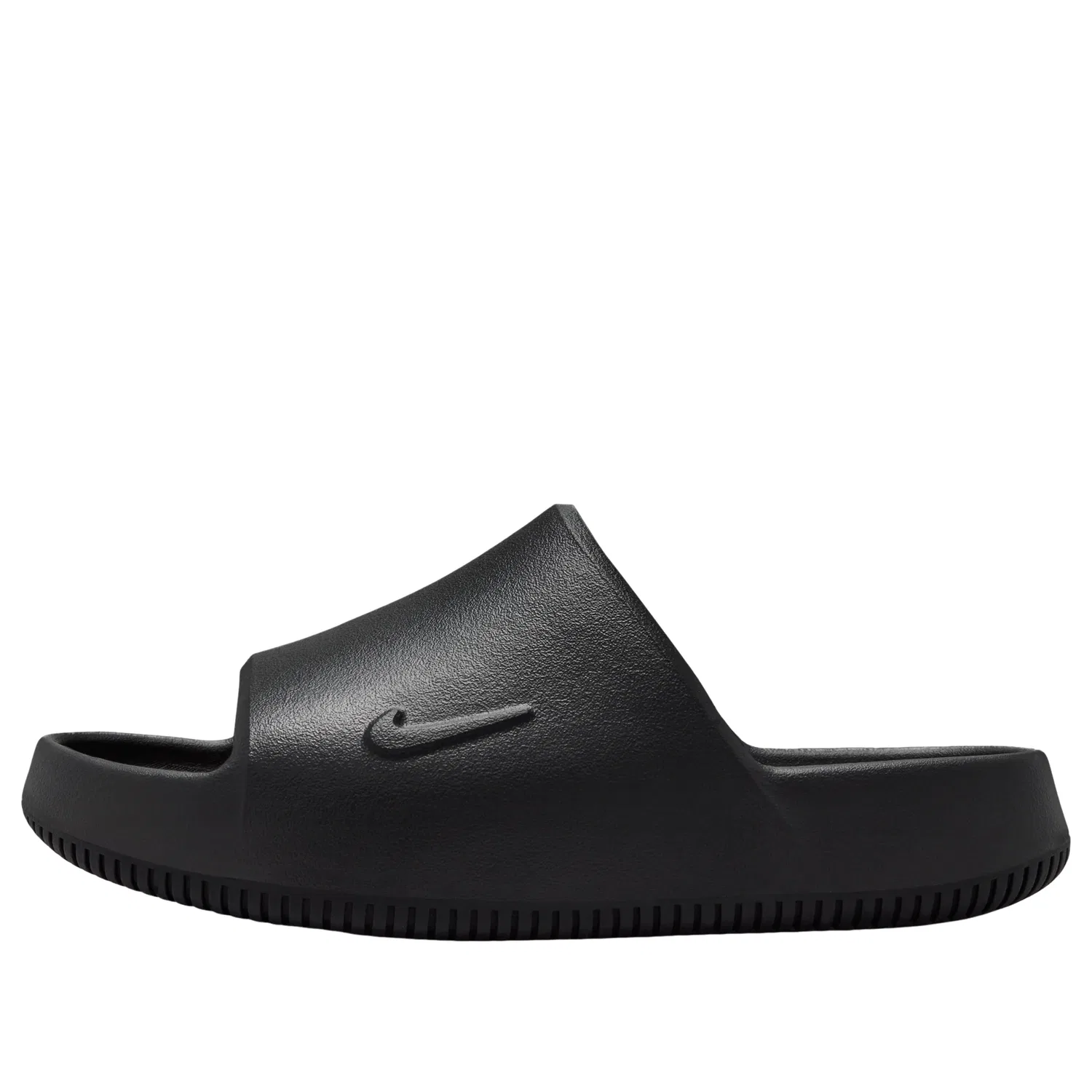 Детские шлепанцы с синтетическим верхом Calm 2.0 Slides 'Black' Nike, черный