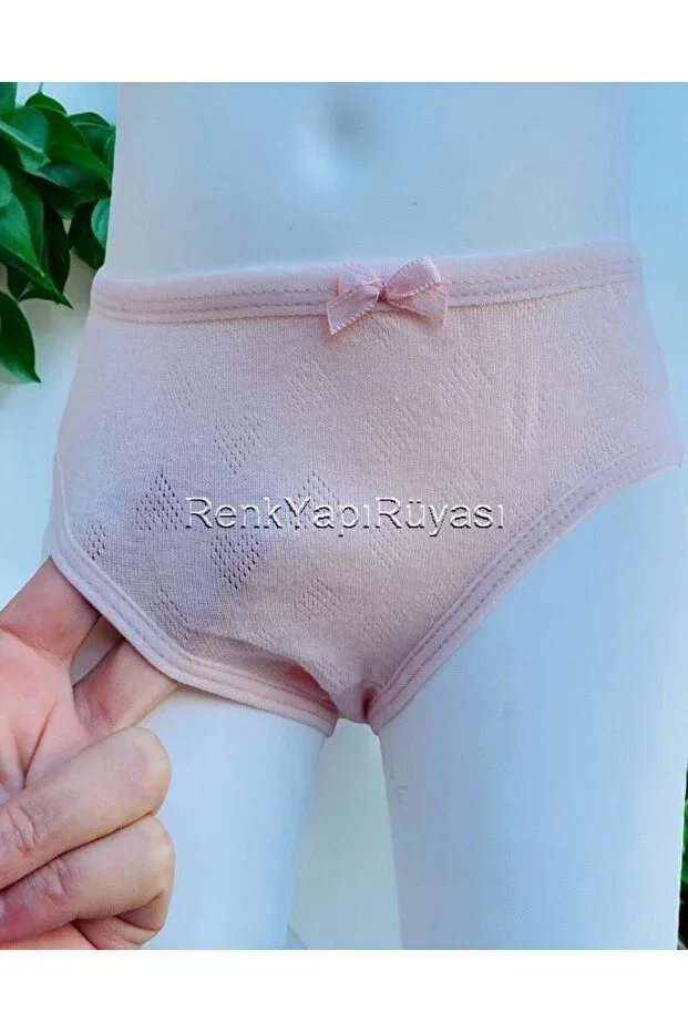 Детские трусы для девочек хлопковые 3 шт. Renk Yapi Rüyasi, Puppy'S Paw