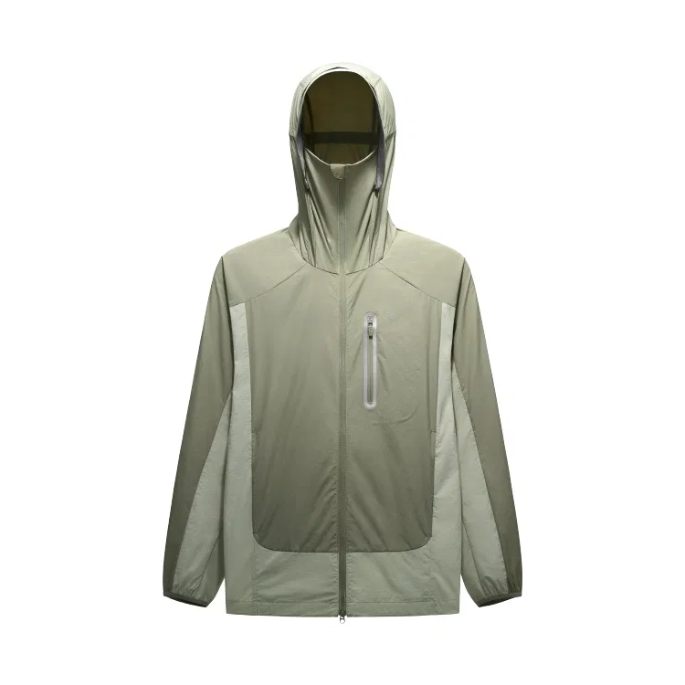 Детская защита от солнца с длинным рукавом BANANA IN, Birch Green & Sage Green