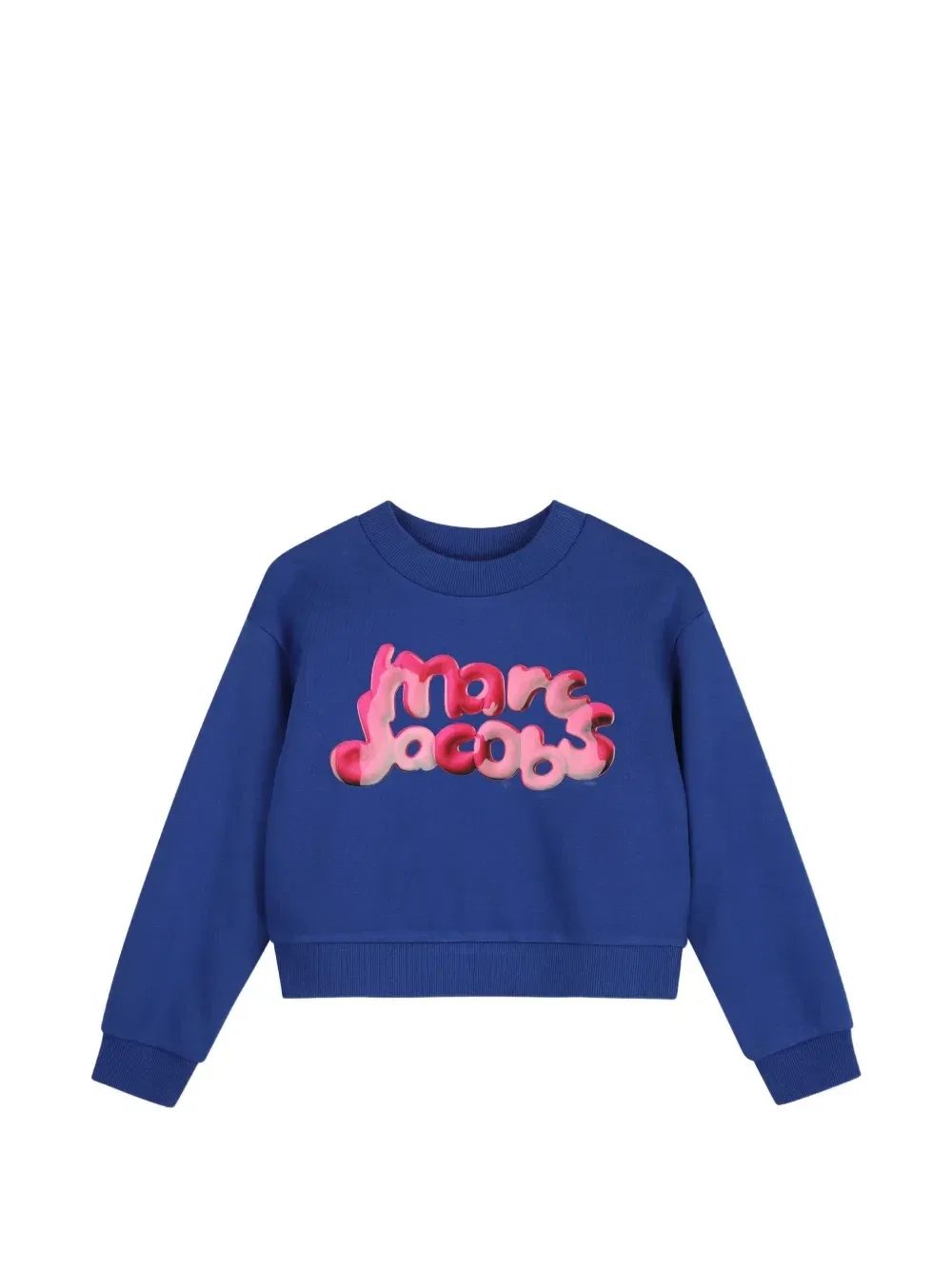 Свитер с логотипом Marc Jacobs Kids, синий