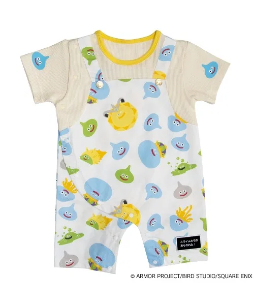 Детский комбинезон-боди с принтом Slime Dragon Quest Baby & Kids, Off White — фото 3