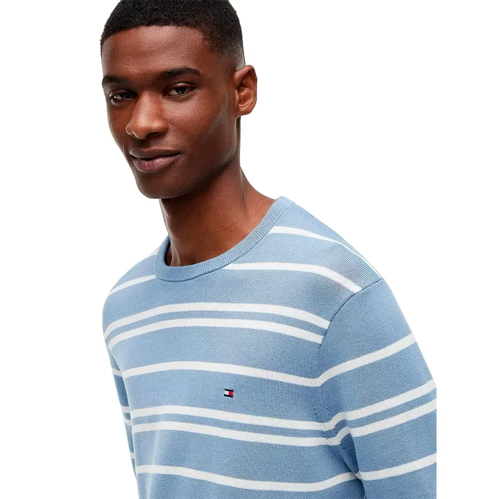 Мужской свитшот хлопковый Tommy hilfiger, Blue — фото 4