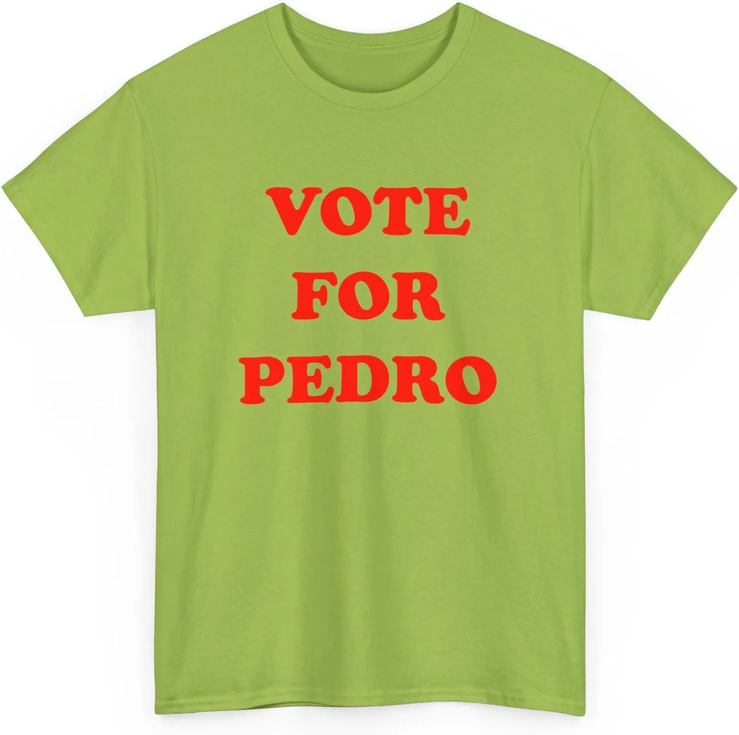 Женская футболка с принтом Vote for Pedro, Kiwi — фото 3