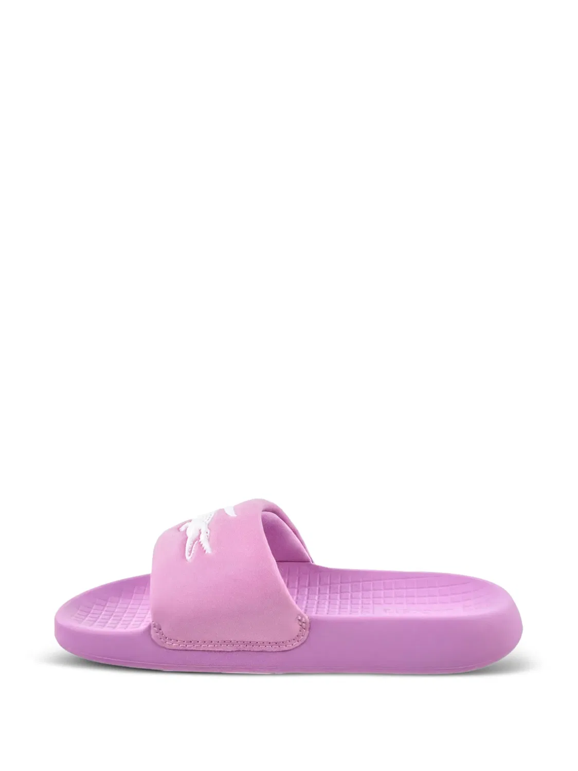 Шлепанцы с логотипом Lacoste, розовый