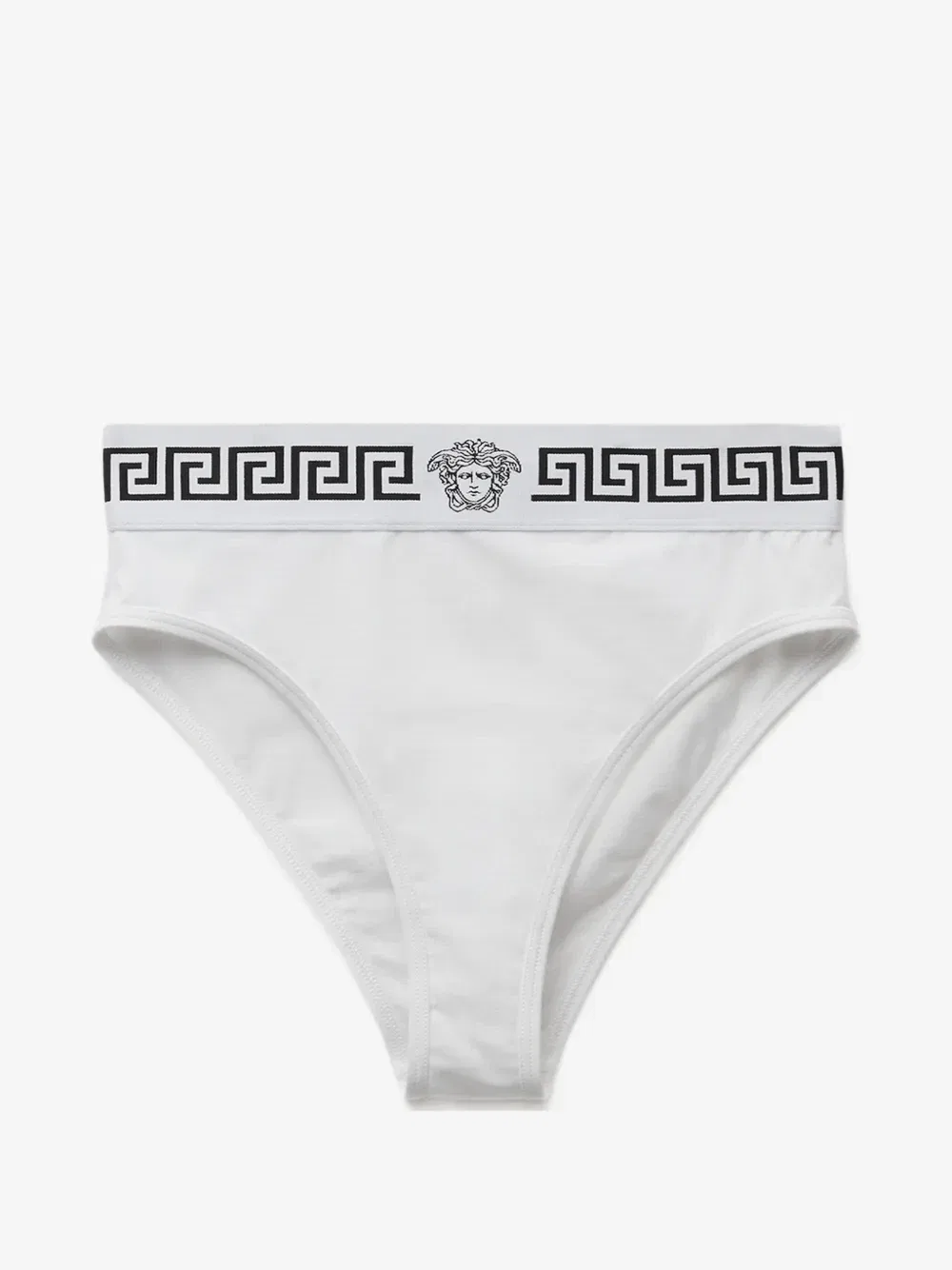 Трусы из хлопкового джерси VERSACE, белый