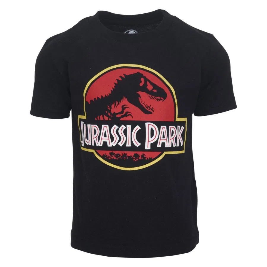 Комплект футболок с коротким рукавом с принтом Jurassic Park, 3 шт. Jurassic Park, Black Blue Gray — фото 2