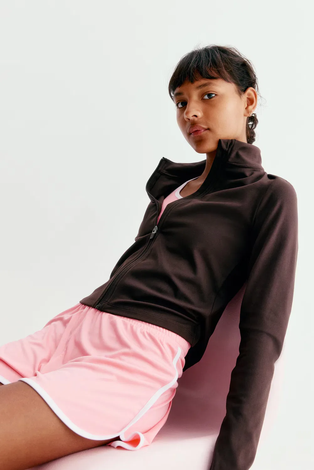 Спортивные шорты H&M, Bubblegum-Rosa — фото 4