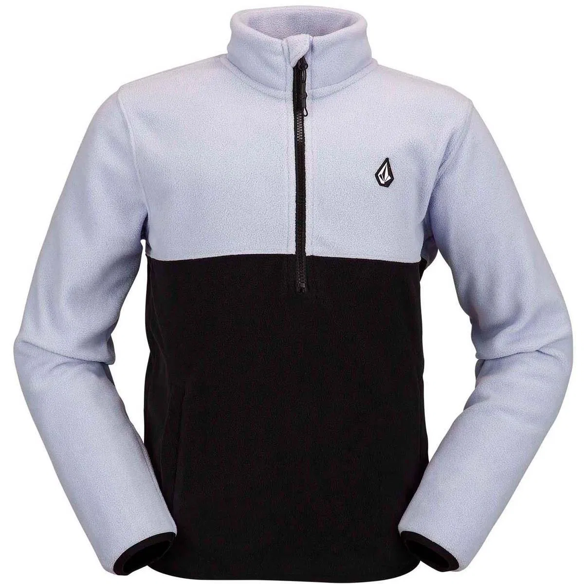 Флисовая кофта половинной молнией Polar Fleece Volcom, Lilac Ash