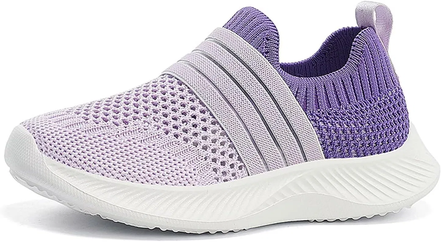 Детские кроссовки для девочек с принтом SOPMDH, Purple
