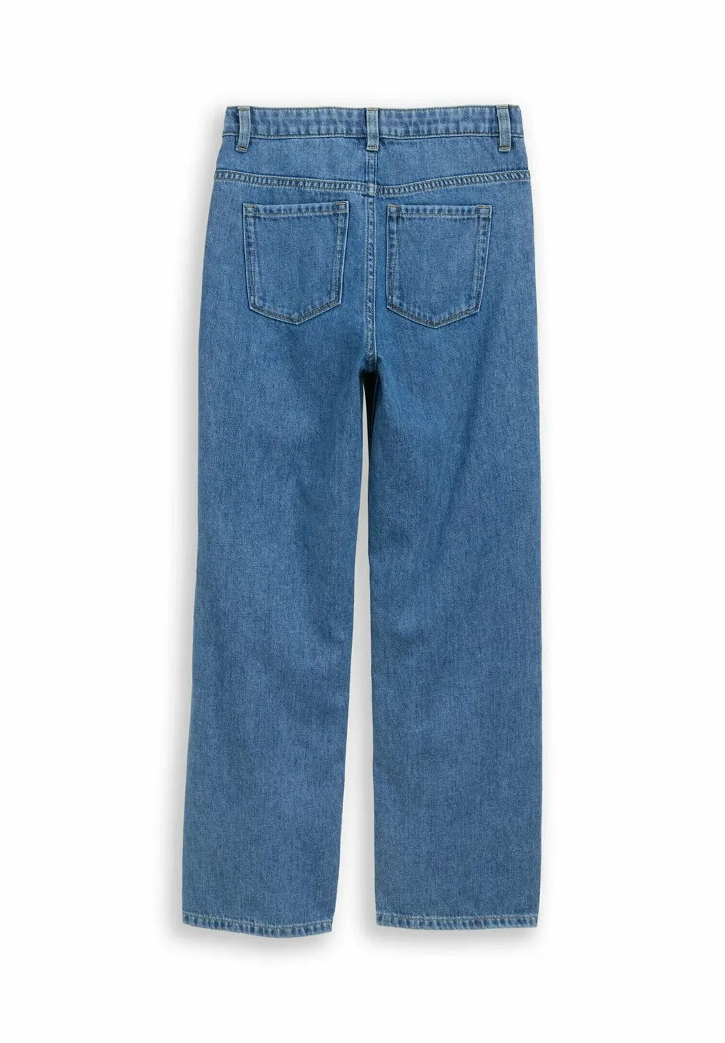 Прямые джинсы - джинсы прямого кроя Tom Tailor, Clean Mid Stone Blue Denim — фото 2