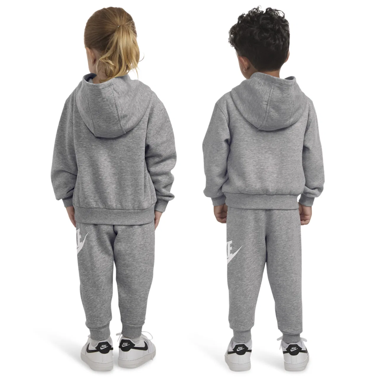 Детский комплект для мальчиков Club Fleece Nike, белый/серый — фото 2