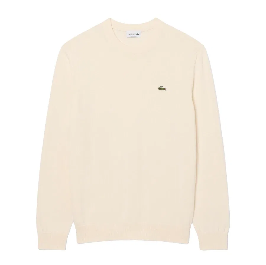 Толстовка LACOSTE 'Basic' бежевого цвета