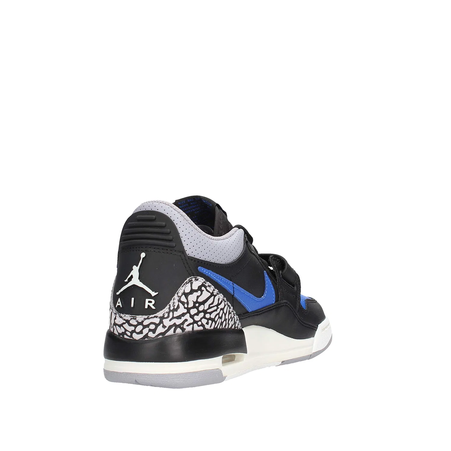 Детские кроссовки для мальчиков с принтом Jordan Legacy 312 Low NIKE, Black Game Royal White — фото 4