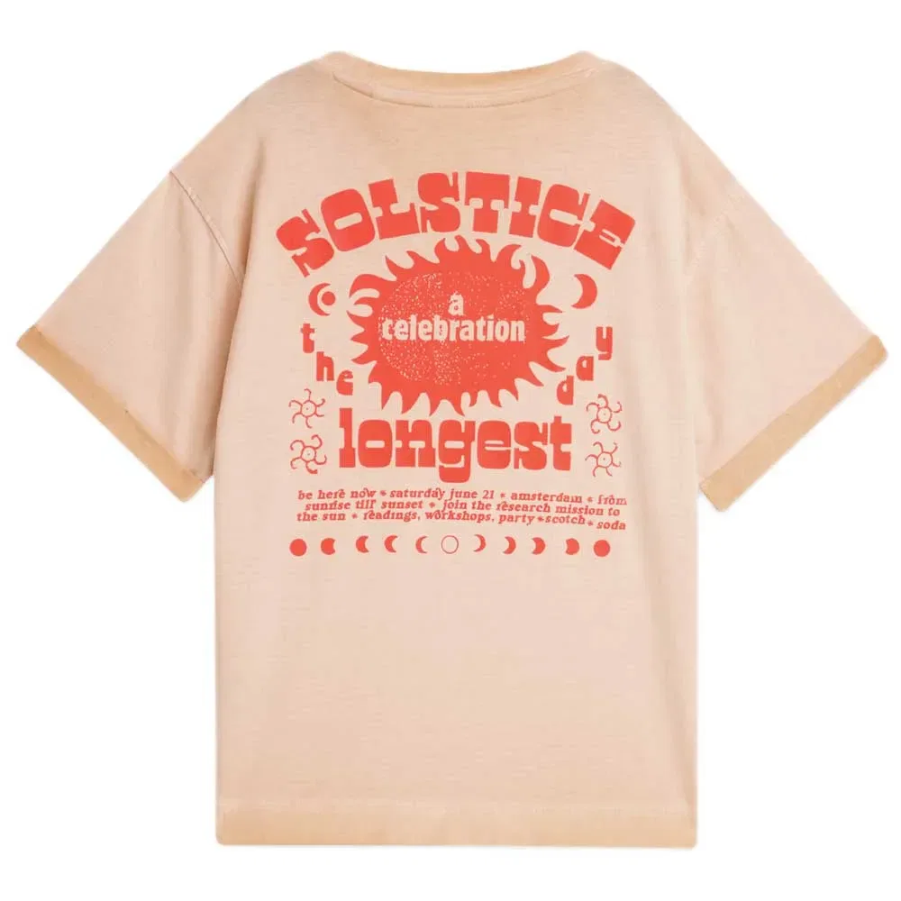 Детская футболка для мальчиков с принтом 183101 Scotch & soda, Orange — фото 2