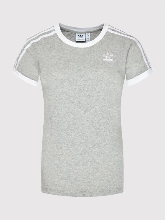 Футболка standard fit adicolor Classics 3-Stripes Adidas, серый — фото 4