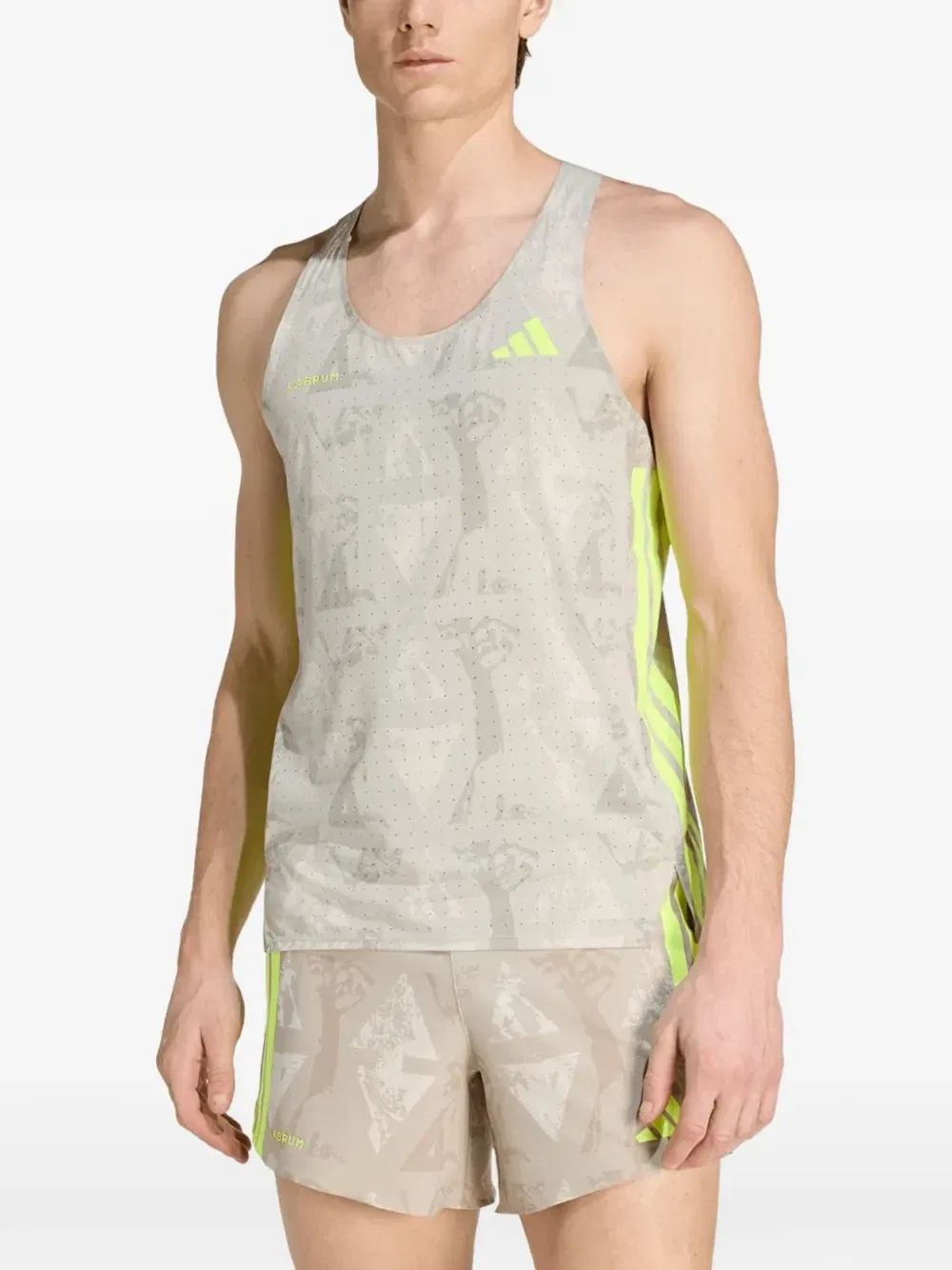 Майка Adizero Labrum Adidas, серый