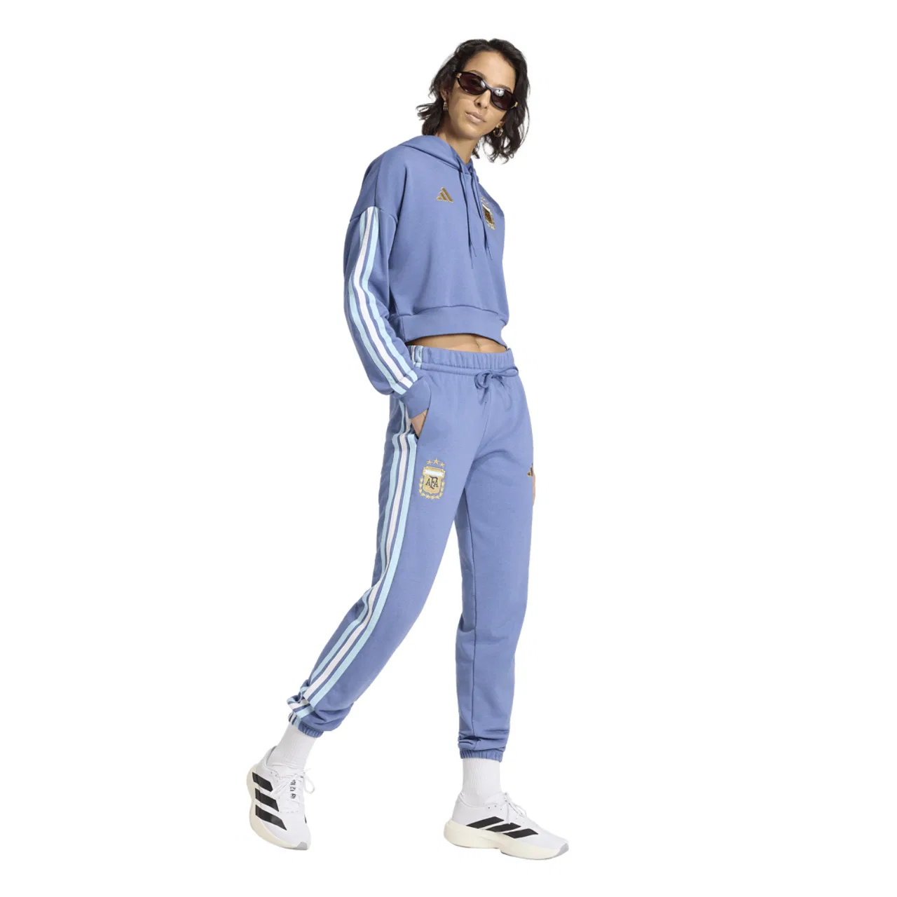 Женские спортивные брюки Argentina Dna Track Pants Adidas, цвет Crew Blue — фото 3