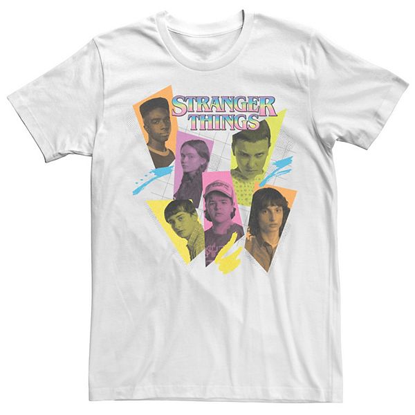 

Футболка мужская Netflix Stranger Things Eleven, Lucas, Dustin, Max, Will, Mike Licensed Character