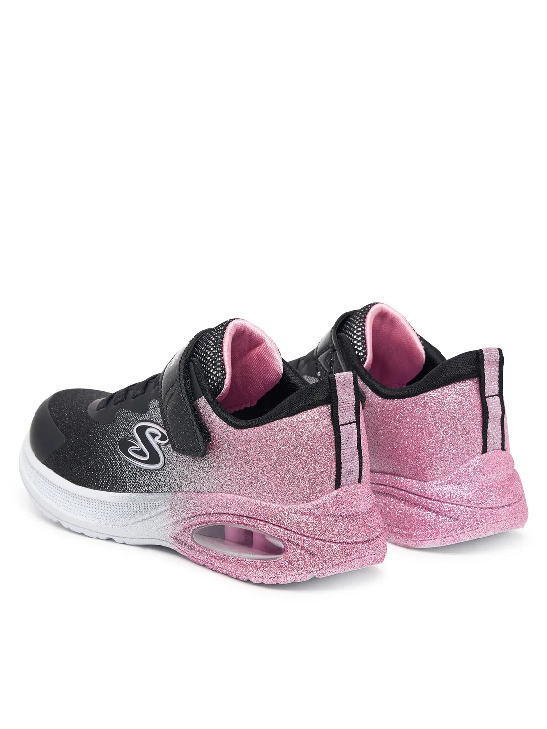 Кроссовки для девочки Microspec Max Advance Glitz Gala Skechers, черный — фото 3