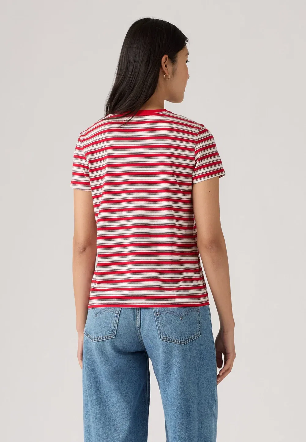 Идеальная футболка - футболка с принтом Levi'S, Red/Offwhite — фото 3
