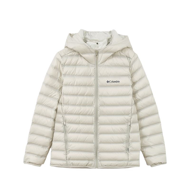 

Мужская пуховая куртка с капюшоном, легкие Columbia, 278 экрю