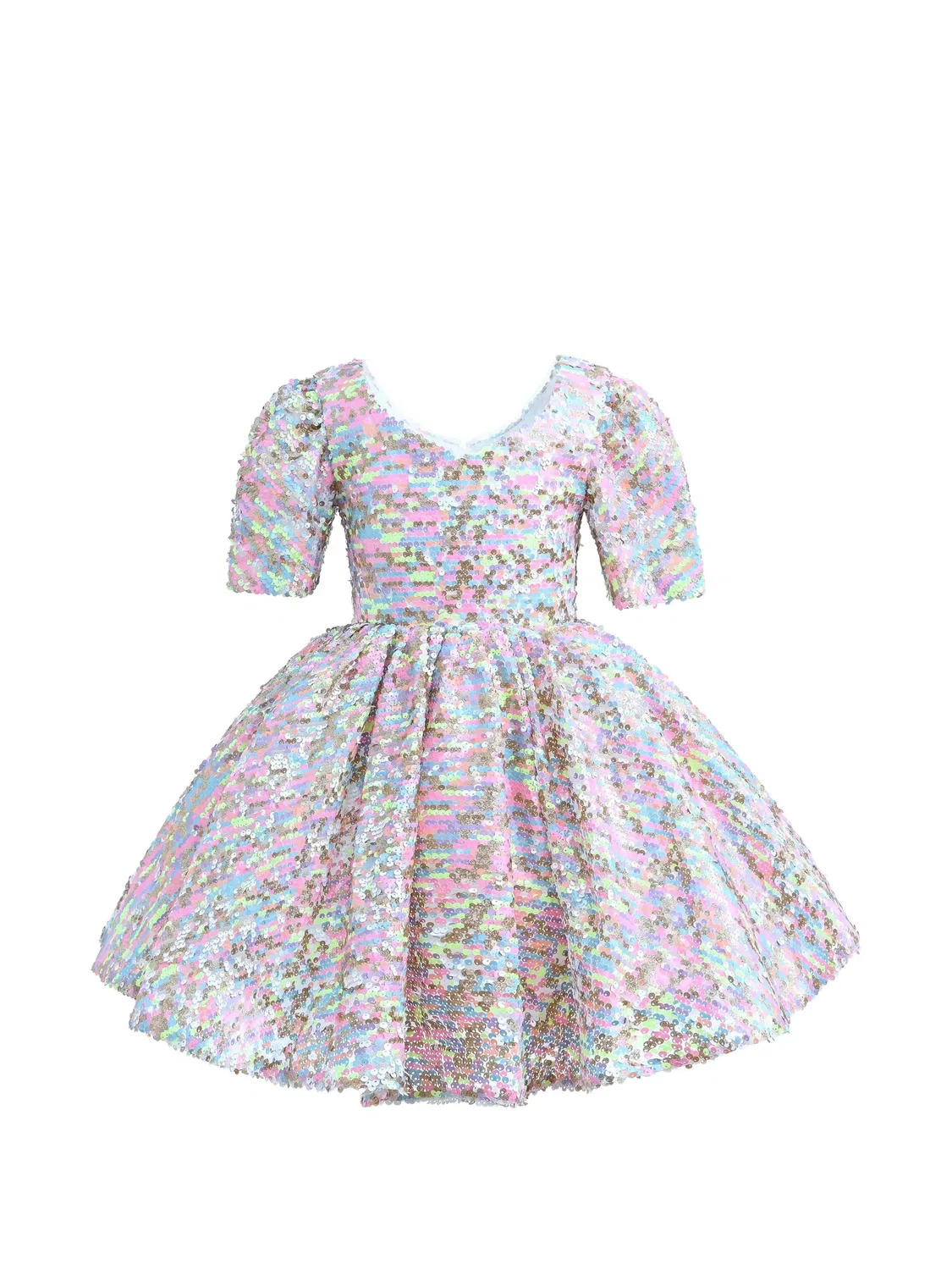 Платье мини Bahia с пайетками Mimi Tutu, розовый