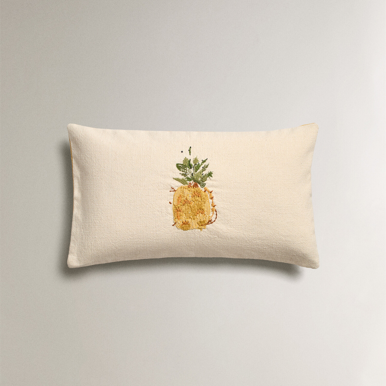 

Чехол для подушки Zara Home Pineapple, 30х50 см, хлопок