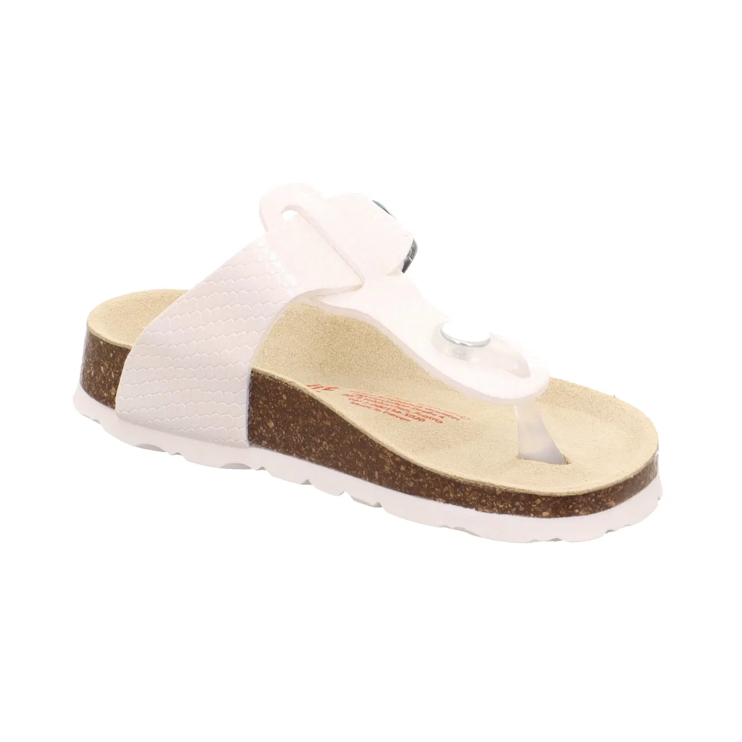 Мюли на низком ходу FUSSBETTPANTOFFEL Superfit, белый — фото 2