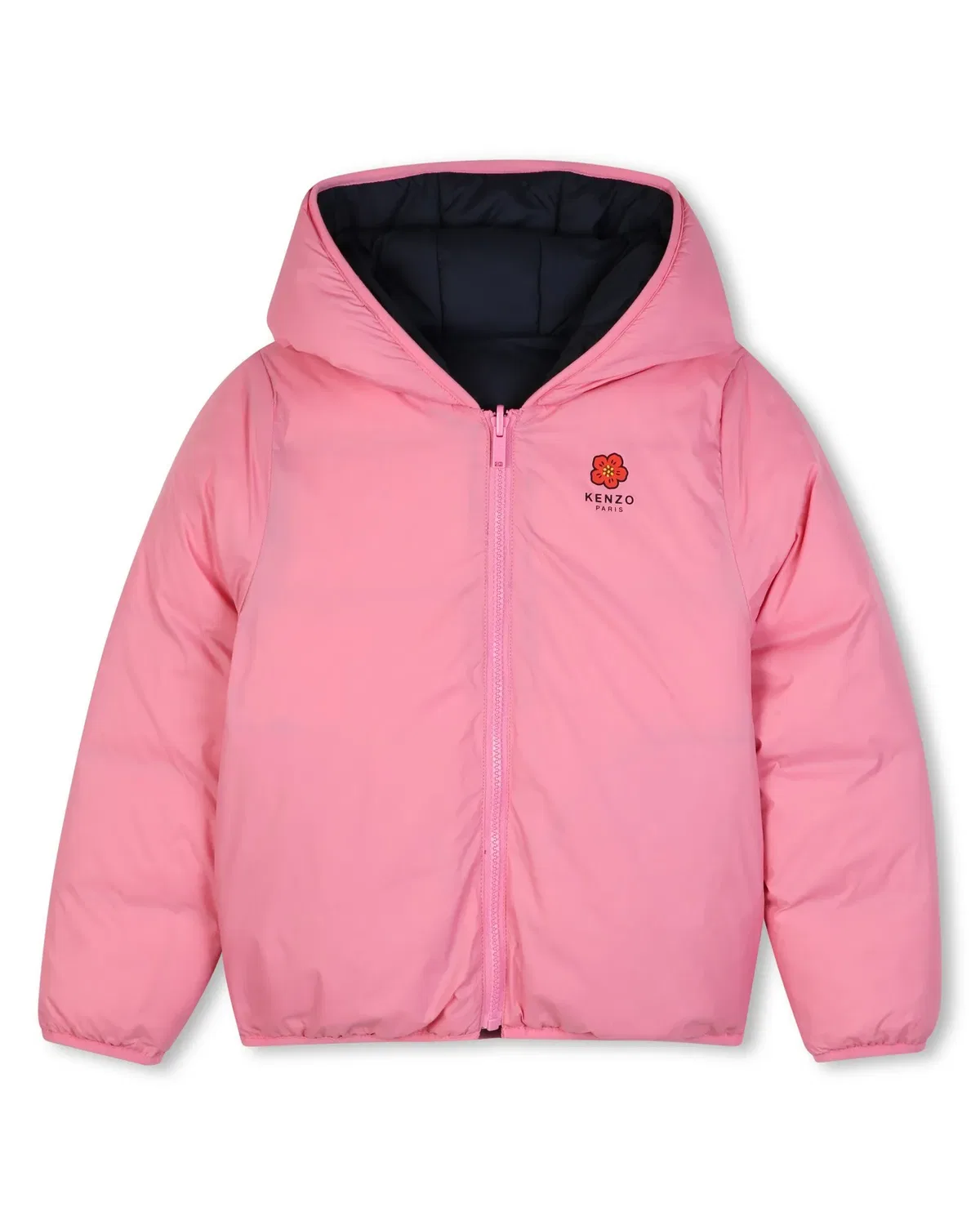 Детская куртка-пуховик для мальчиков с принтом Kenzo Kids, Rosa