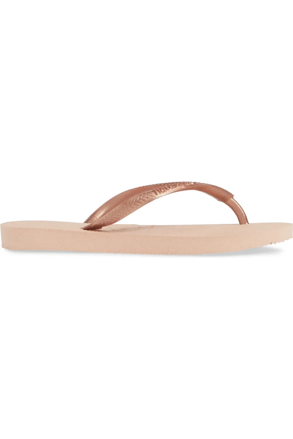 Детские сандалии шлепанцы на плоской подошве Slim Flip Flop Havaianas, Ballet Rose — фото 4