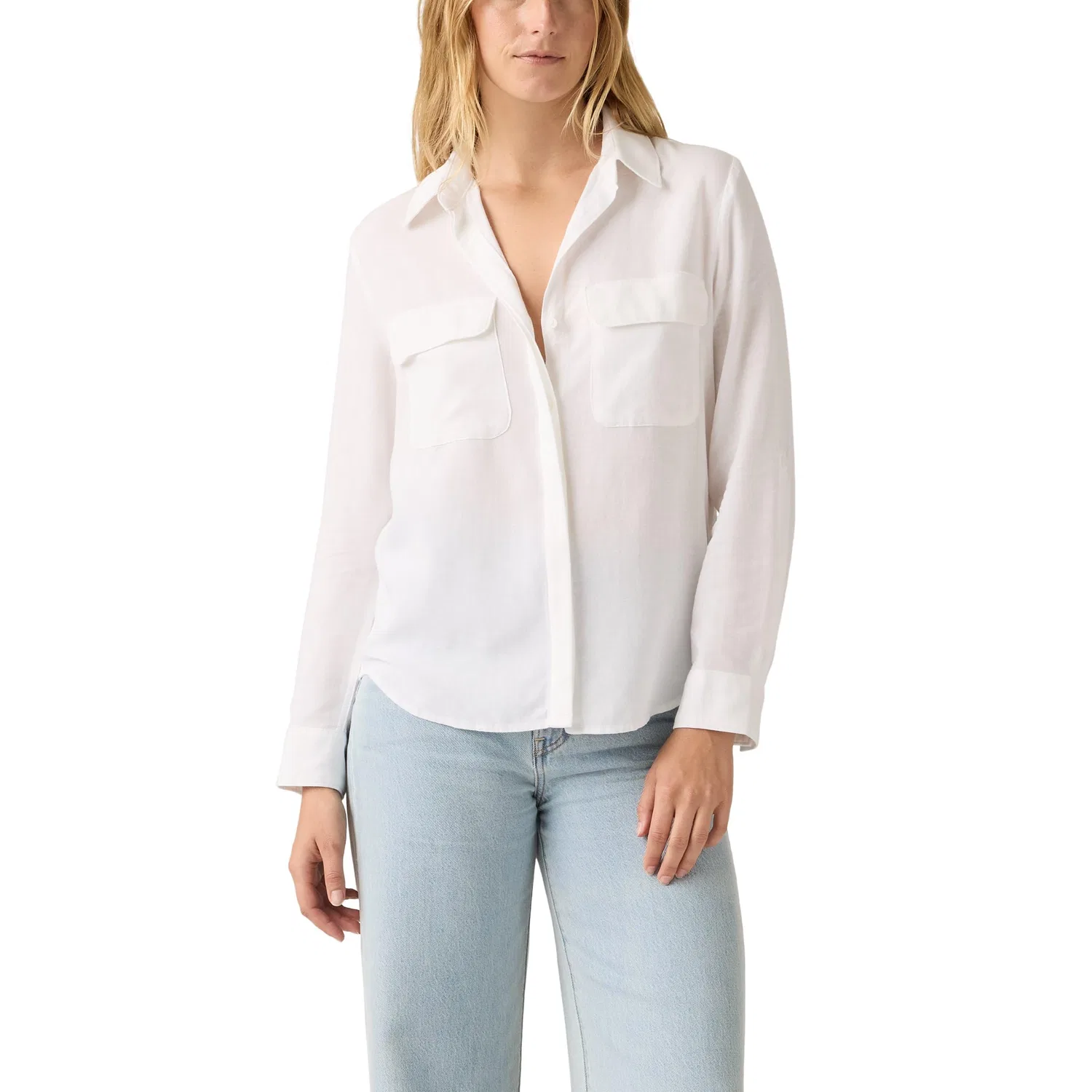 Женская рубашка с принтом Elaine Utility Levi's, White