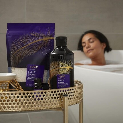 I Love Wellness Ванночка для сна с эфирными маслами лаванды и ромашки 500 мл, I Love Love — фото 3