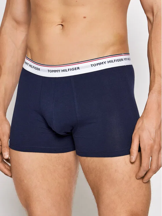 Комплект боксеров 3P Trunk Tommy Hilfiger, темно-синий — фото 2