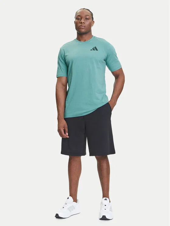 Футболка regular fit Yay Sports Verbiage Graphic Adidas, бирюзовый — фото 2