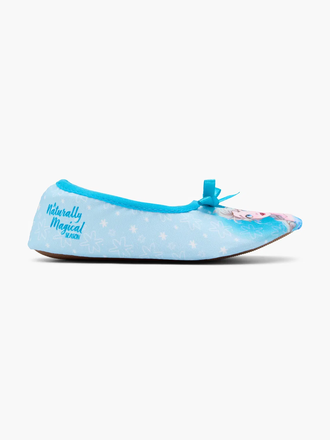 Детские гимнастические тапочки Disney Frozen, синий