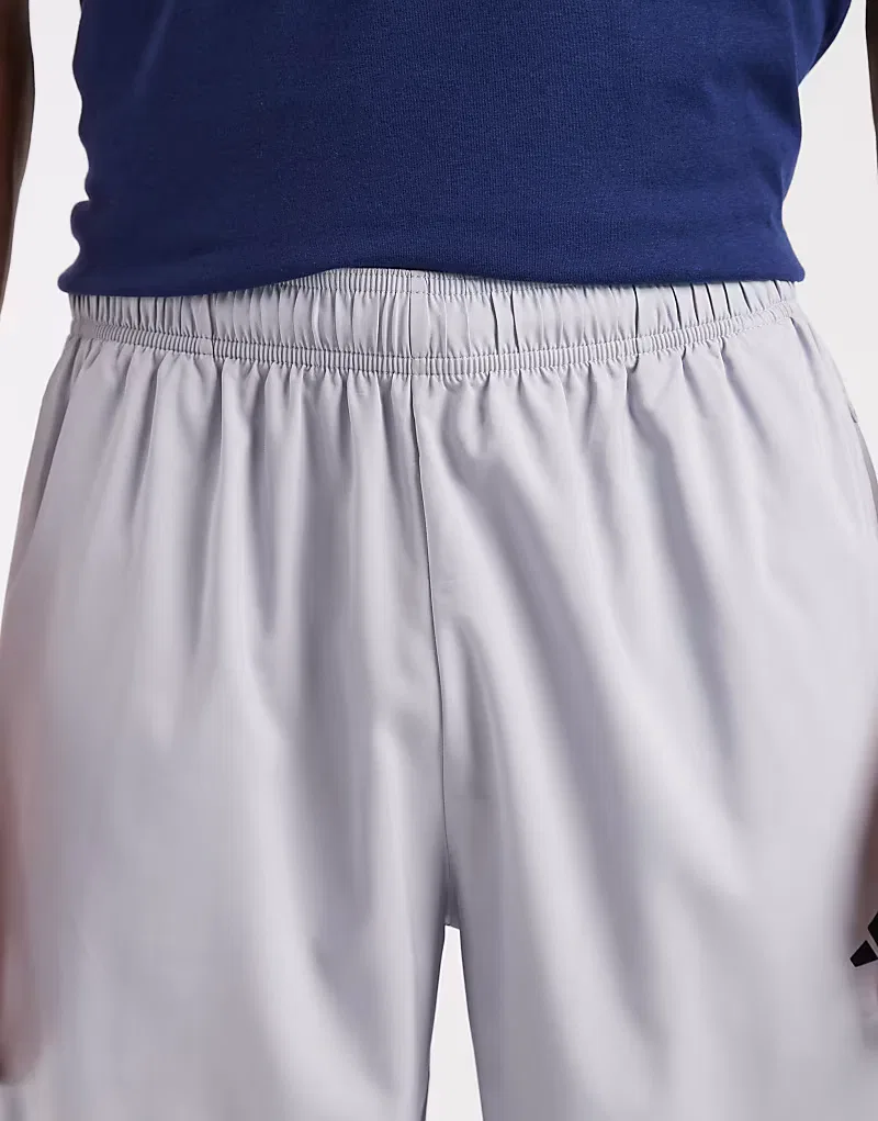 Спортивные брюки Adidas Performance Power Essentials светло-серый — фото 4
