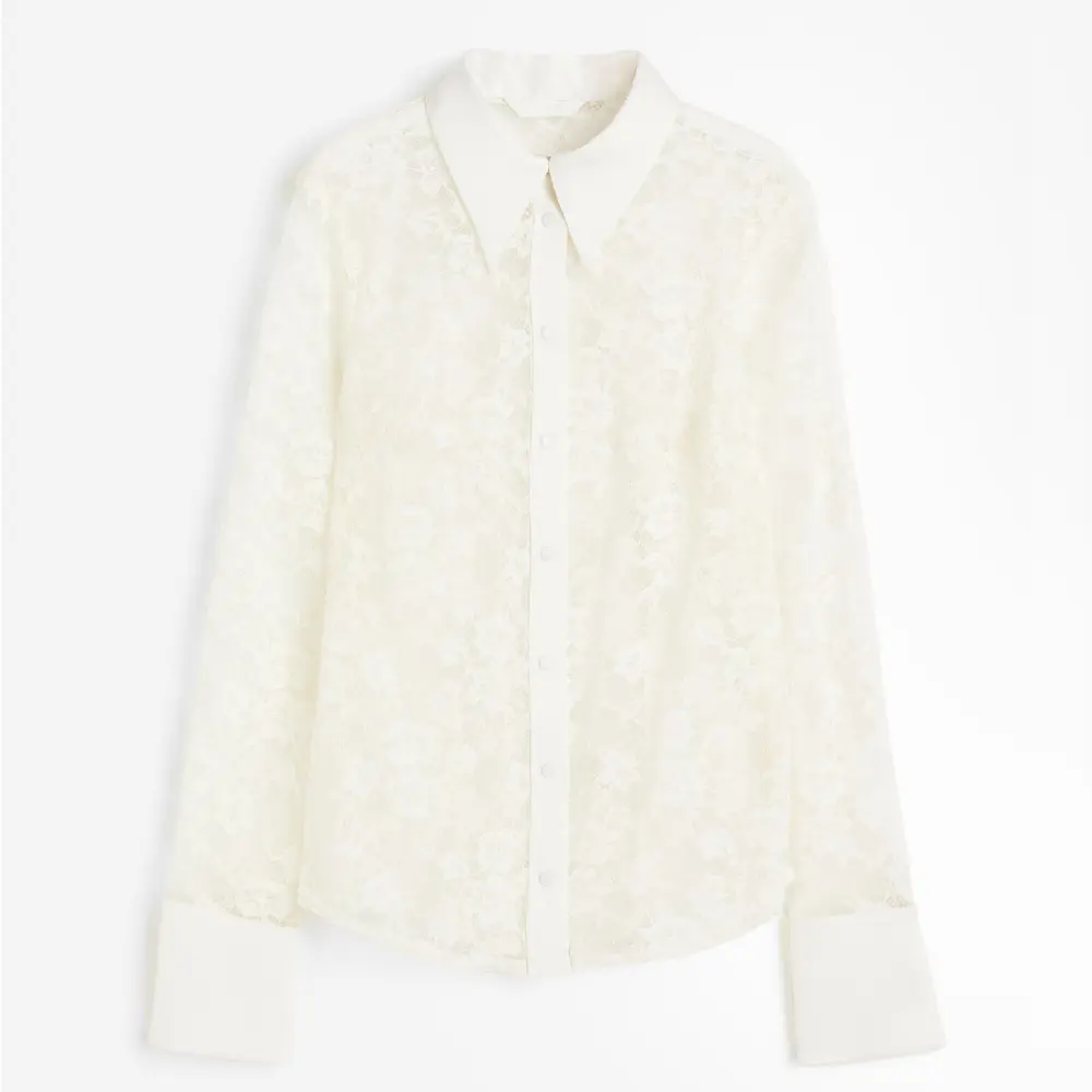

Рубашка H&M Lace, белый