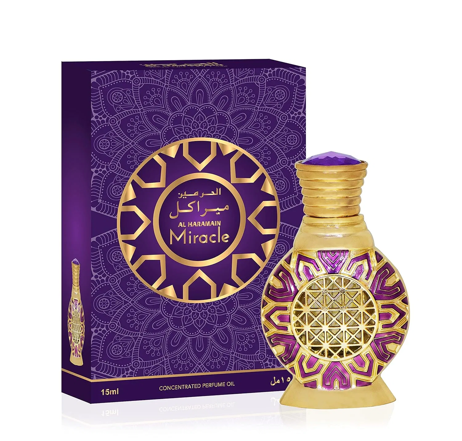 Масло для тела Miracle, Al Haramain Perfumes, 15 мл — фото 3