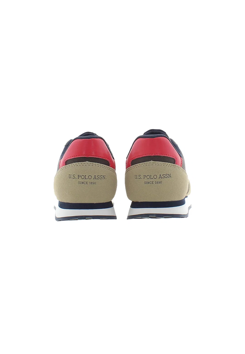 Детские кроссовки на шнуровке Nobik011k/Cnh1 U.S. POLO ASSN., Brown Beige — фото 4